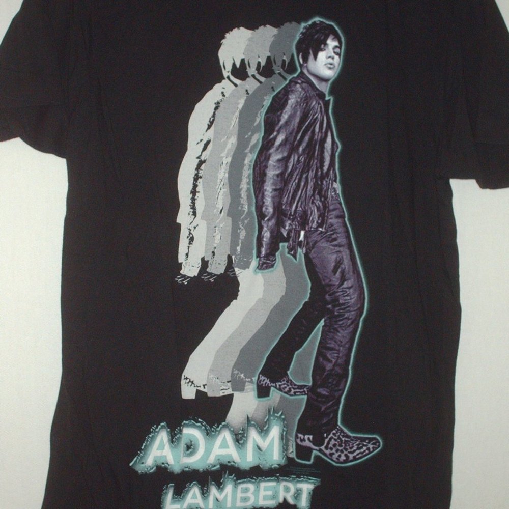 Adam Lambert T-shirt - size medium - Picture 3 of 5